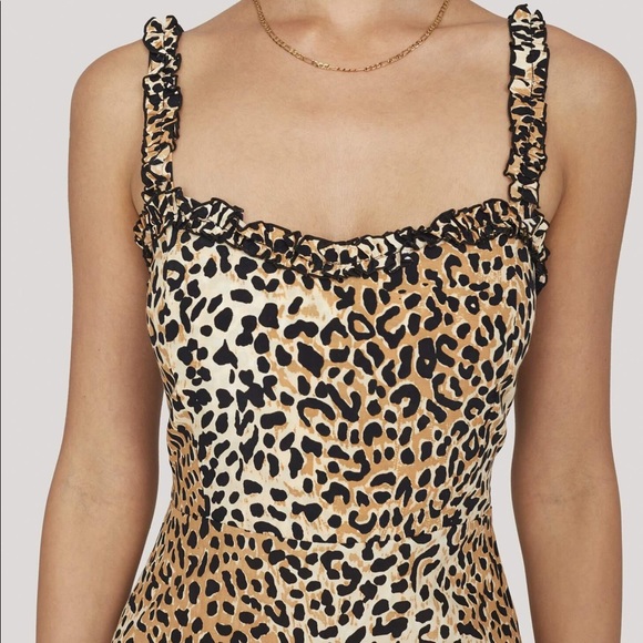 Noemie Midi Dress Le Cinq Animal - Picture 3 of 4